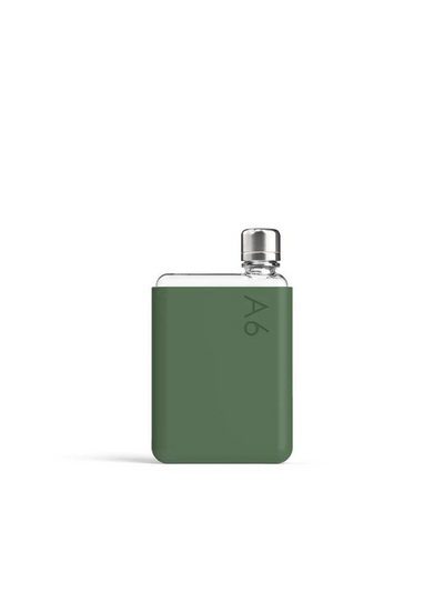 A6 Memobottle Silicone Sleeve Moss Green