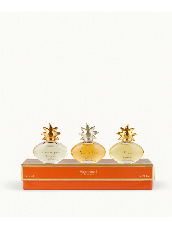 Fragonard Soleil Miniatures Collection Eau de Parfum 3x7ml
