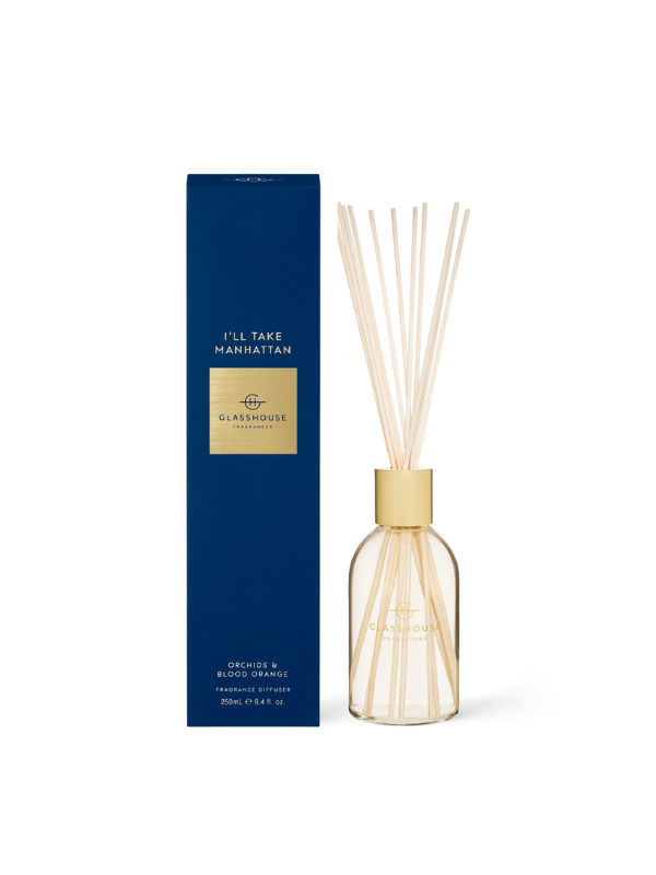 Glasshouse Fragrances I'll Take Manhattan Diffuser 250ml Taylor