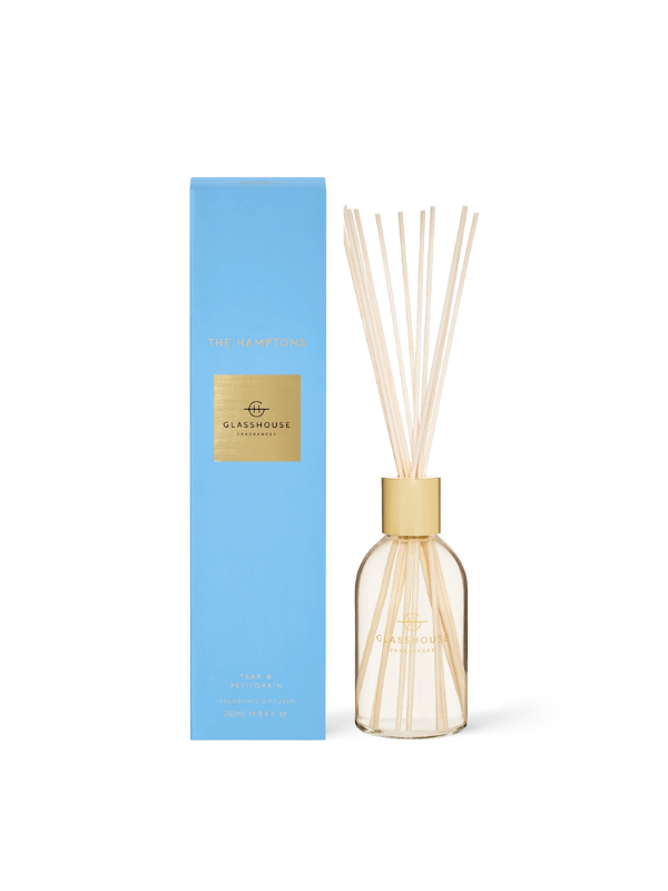 Glasshouse Fragrances The Hamptons Diffuser 250ml Taylor Francis and Co