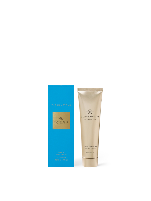 Glasshouse Fragrances The Hamptons Hand Cream 100ml Taylor Francis and Co