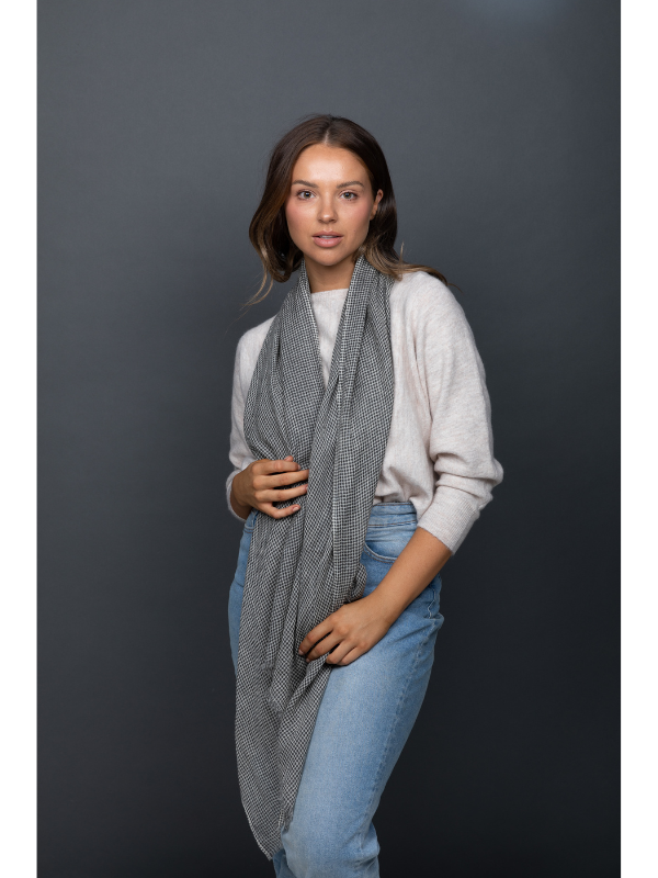 Holiday Trading Harry Scarf Charcoal