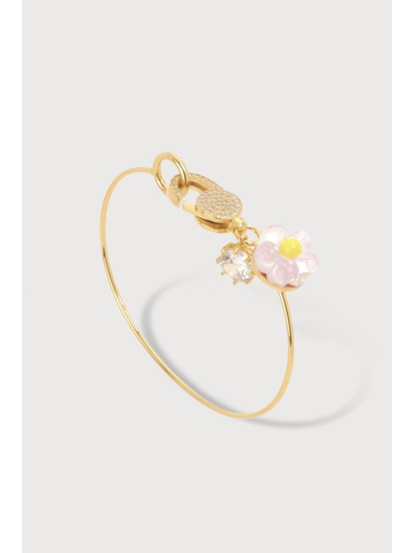 Julie Sion Lockers Bracelet Mauve Gold – Taylor Francis and Co