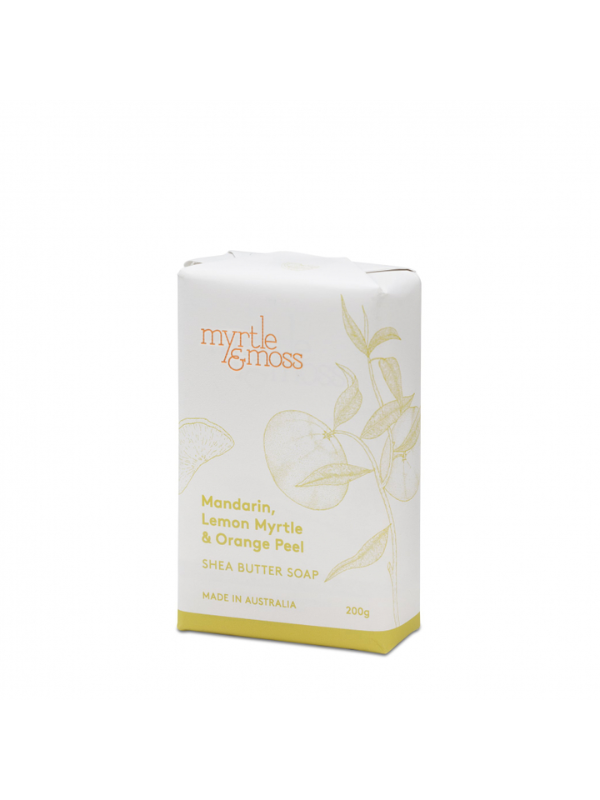 Myrtle & Moss Citrus Shea Butter Soap 200g