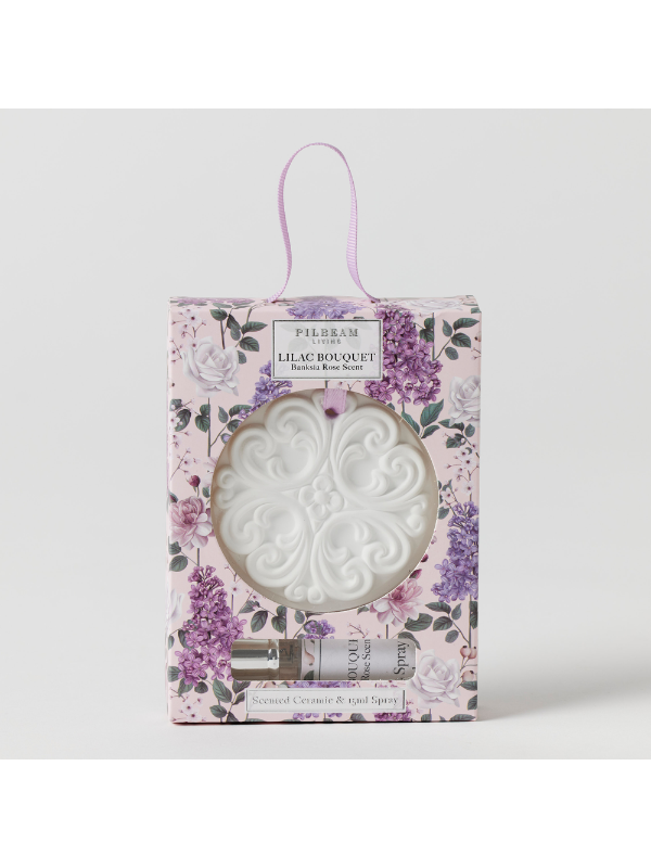 Pilbeam Living Lilac Bouquet Scented Ceramic Disc