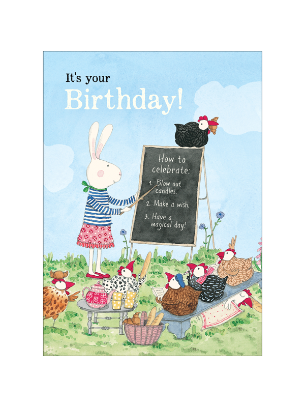 Ruby Red Shoes It's Your Birthday! Card