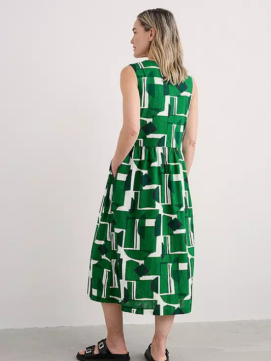 Seasalt Cornwall Brouse Dress Paper Forms Island Back