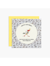 Twigseeds Happy Birthday May You Be As Happy As A Seagull Card