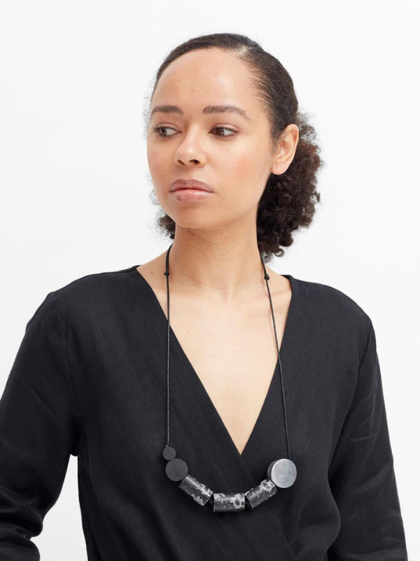 ELK the Label Kers Necklace Charcoal