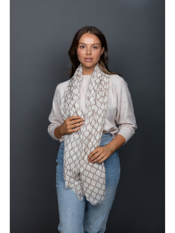 Holiday Trading Salus Scarf Taupe