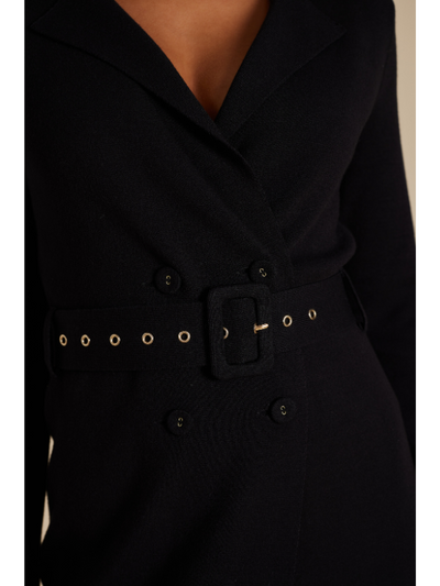 Alessandra Manhattan Jacket Black Detail