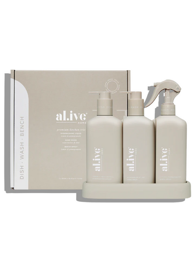 al.ive Body Kitchen Trio Lemon & Pomegranate + Watermelon & Lime