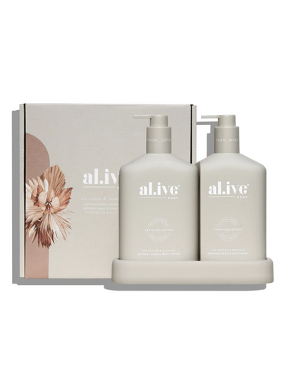 al.ive Body Wash & Lotion Duo Sea Cotton & Coconut