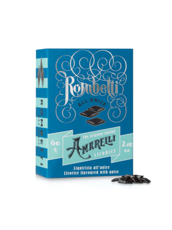 Amarelli Rombetti Anise Liquorice in Box 60g