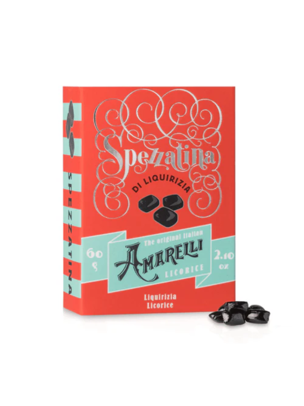 Amarelli Spezzatina Pure Liquorice in Box 60g