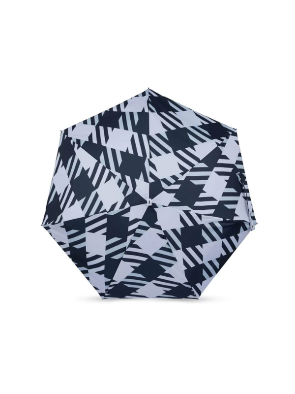 Anatole Kensington Black Gingham Micro Umbrella