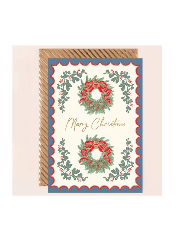 Apple & Clover Merry Christmas Card