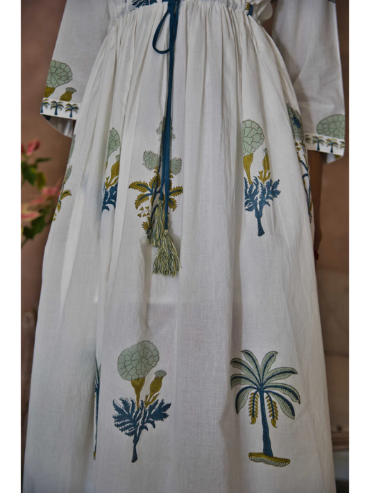 Art In My Wardrobe Aleha Dress White Detail