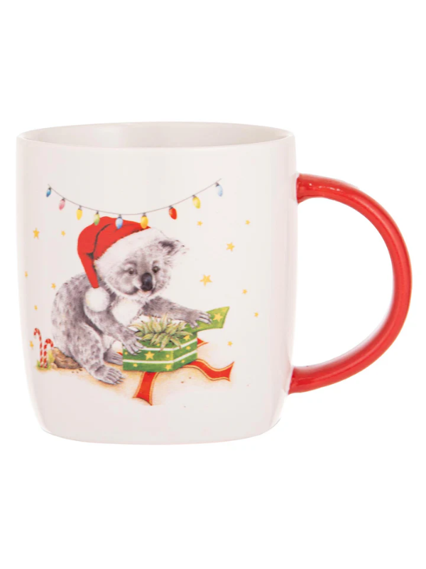 Ashdene Bush Buddies Christmas Koala Mug