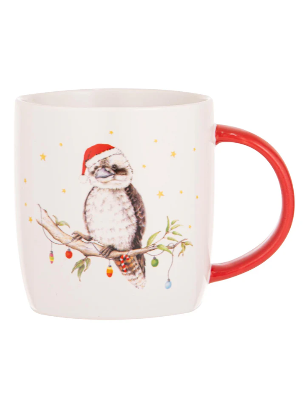 Ashdene Bush Buddies Christmas Kookaburra Mug