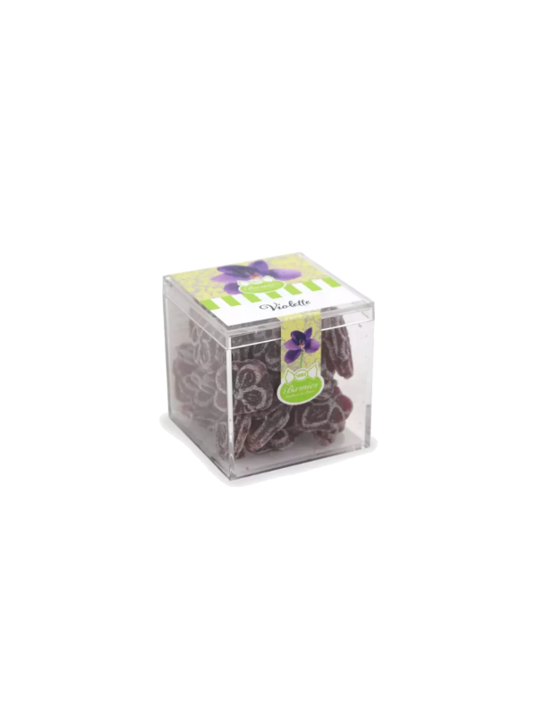 Barnier Violet Frosted Candies Cube 85g