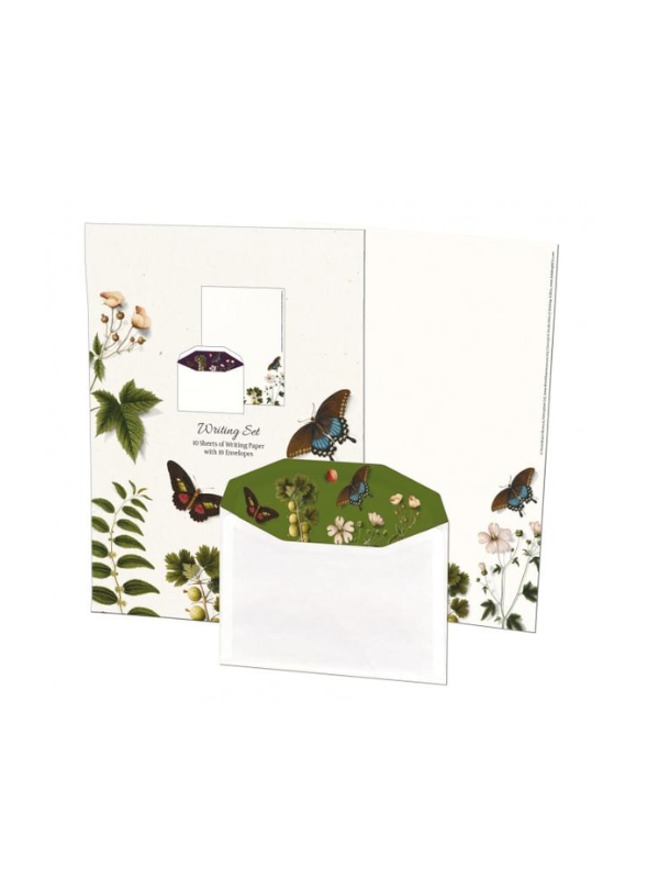 Bekking & Blitz Writing Set Butterflys