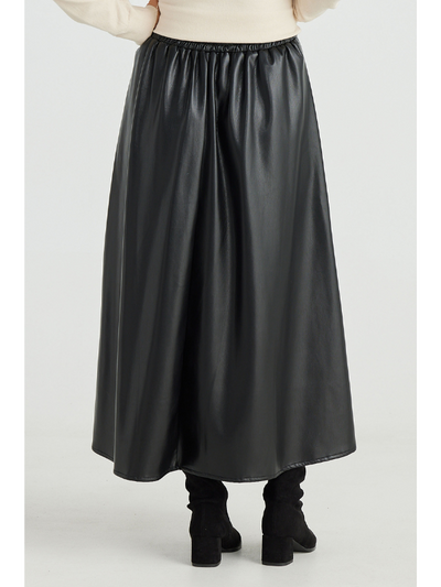 Brave + True Concrete Jungle Skirt Black Back