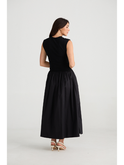 Brave + True Daphne Dress Black Back