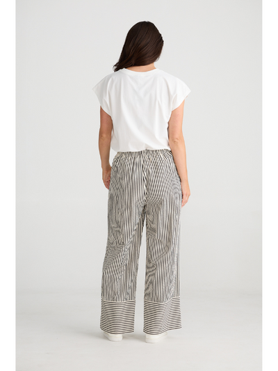 Brave + True Portia Pants White & Black Back