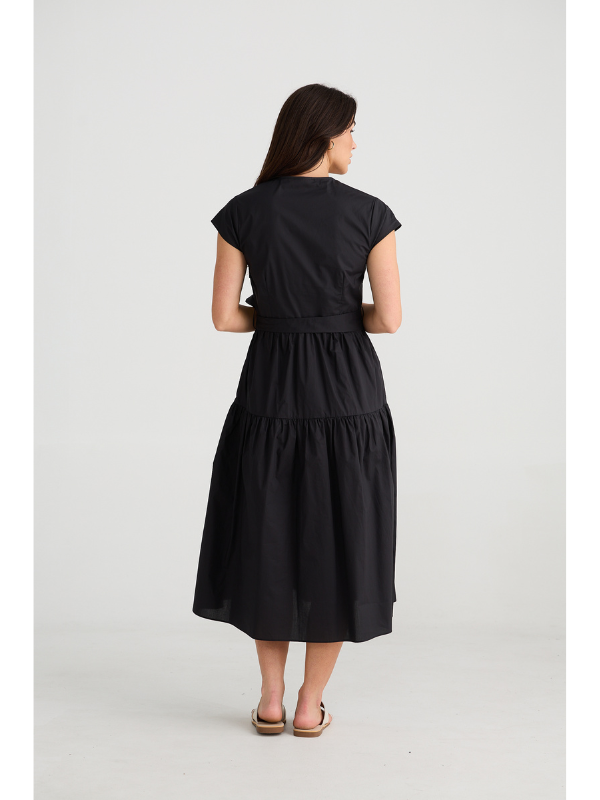 Brave + True Posey Dress Black Back