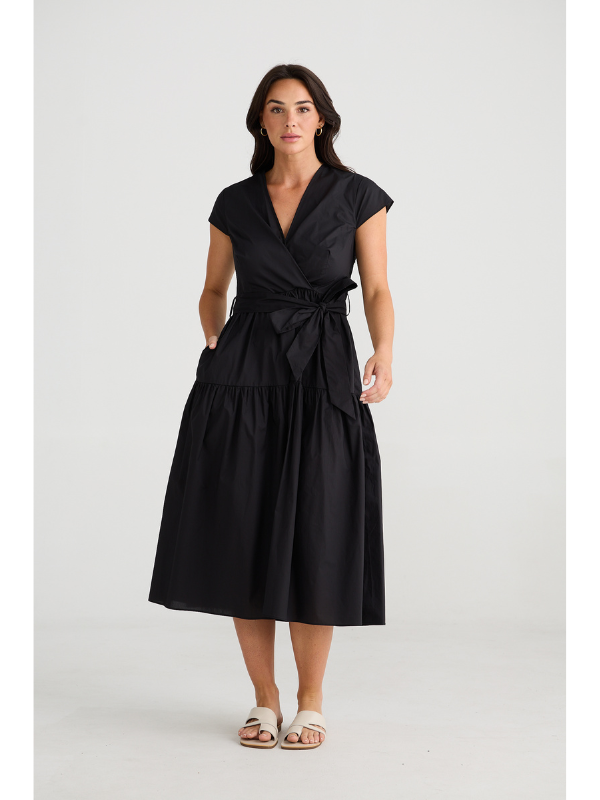 Brave + True Posey Dress Black Front