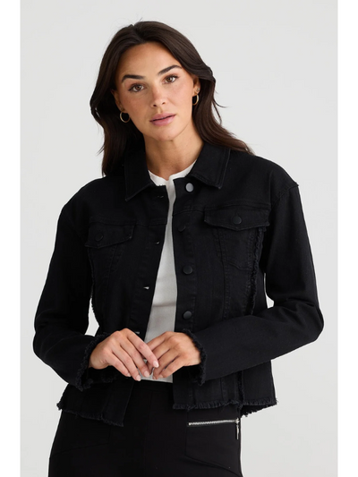 Brave + True Rodeo Jacket Black Front