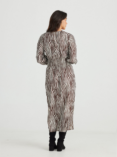 Brave + True Turning Point Long Sleeve Dress Zigby