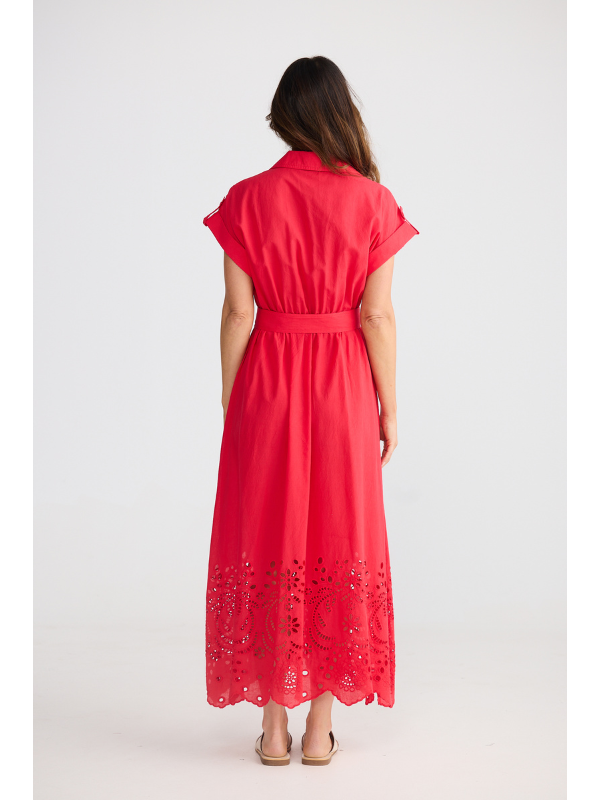 Brave + True Versailles Dress Chilli Back