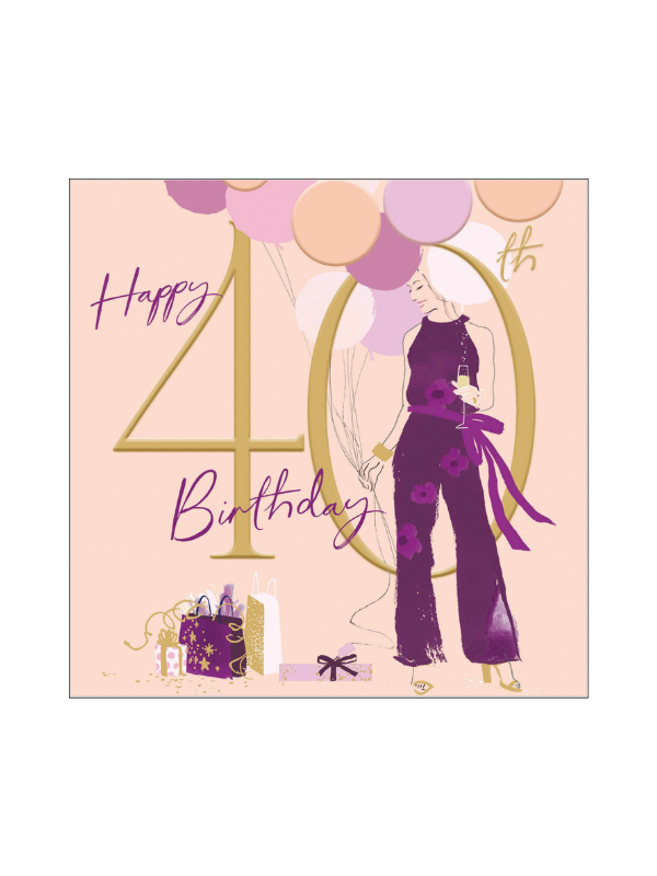Cardmix 40 Happy Birthday Card
