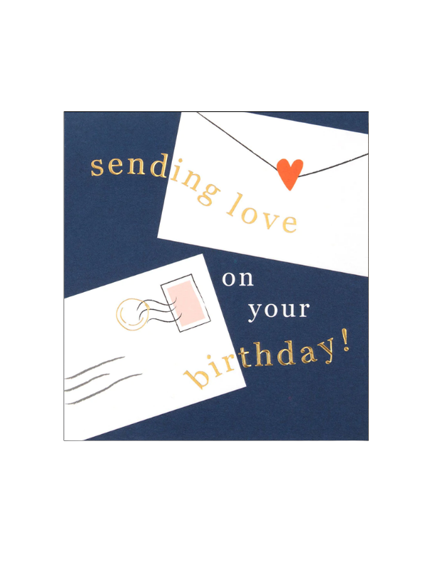 Caroline Gardner Sending Love on Your Birthday Card