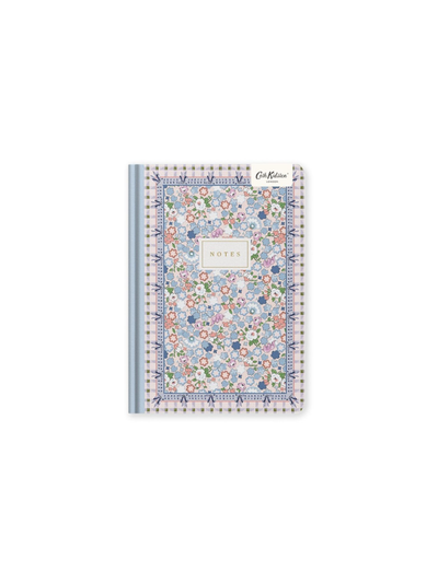Cath Kidston A5 Notebook Cream Dreamy Ditsy Check
