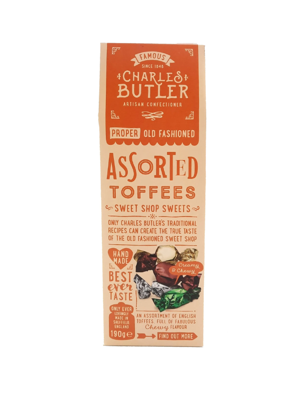 Charles Butler Assorted Toffee 190g