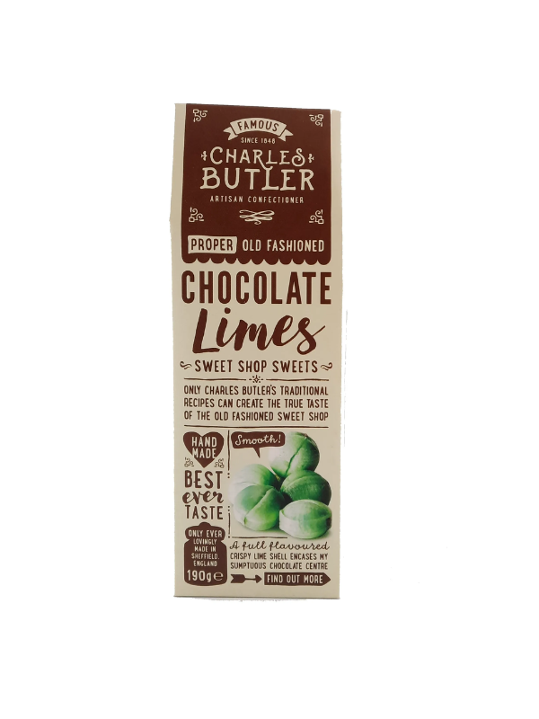 Charles Butler Chocolate Limes 190g