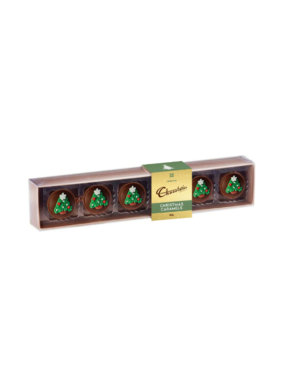 Chocolatier Christmas Caramels 80g