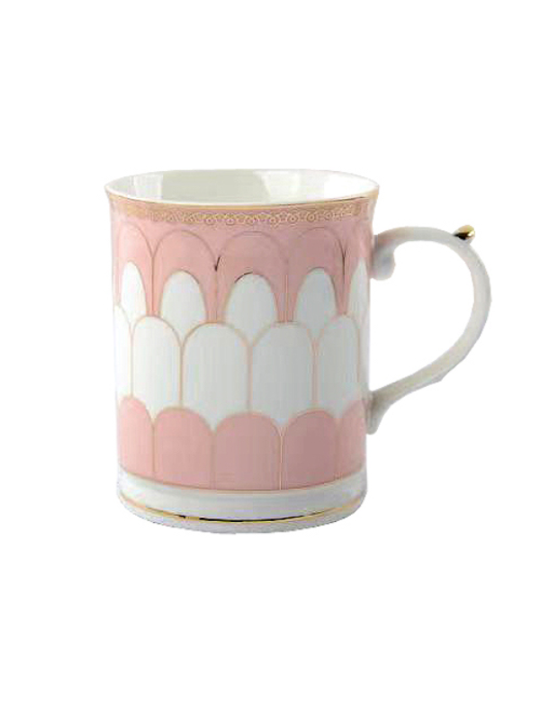 Christiana Rosette Mug Pink