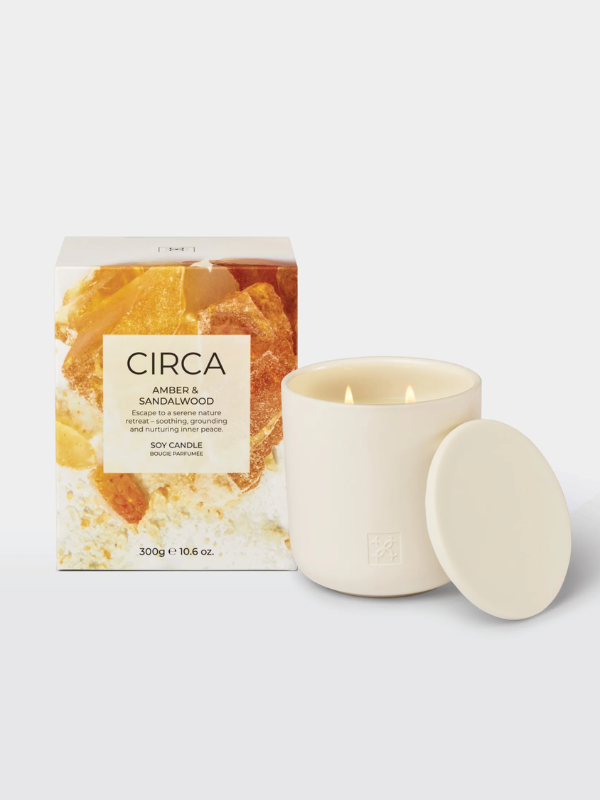 CIRCA Amber & Sandalwood Candle 300g