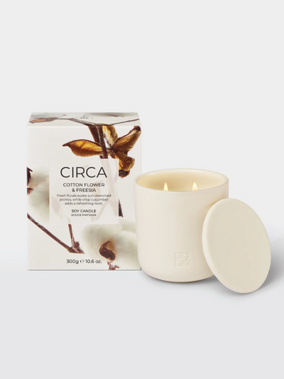 CIRCA Cotton Flower & Freesia Candle 300g