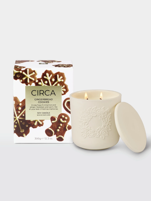 CIRCA Limited Edition Gingerbread Cookies Candle 300g