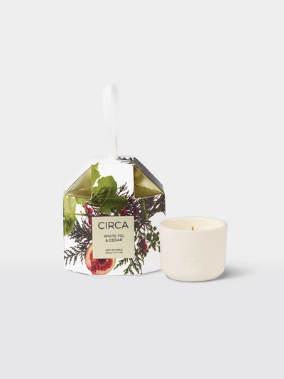 CIRCA Limited Edition White Fig & Cedar Candle Bauble 70g