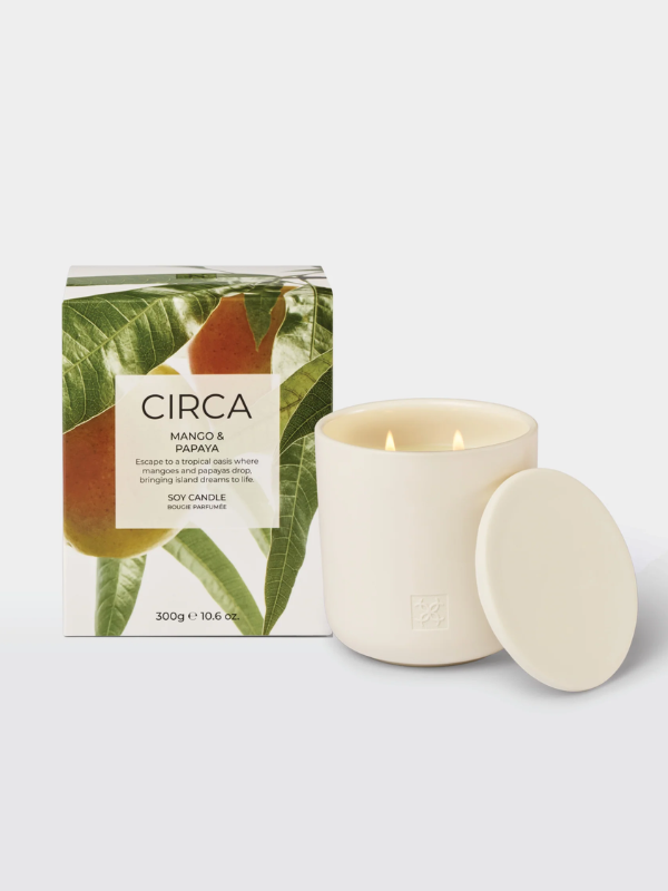 CIRCA Mango & Papaya Candle 300g