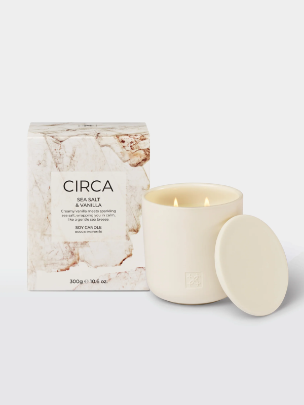 CIRCA Sea Salt & Vanilla Candle 300g