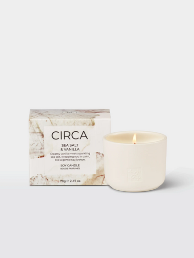 CIRCA Sea Salt & Vanilla Candle 70g