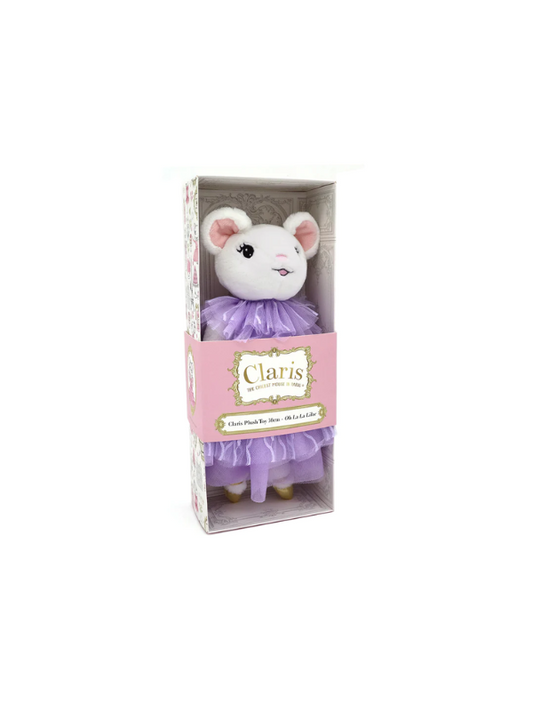 Claris Plush Toy Oh La La Lilac