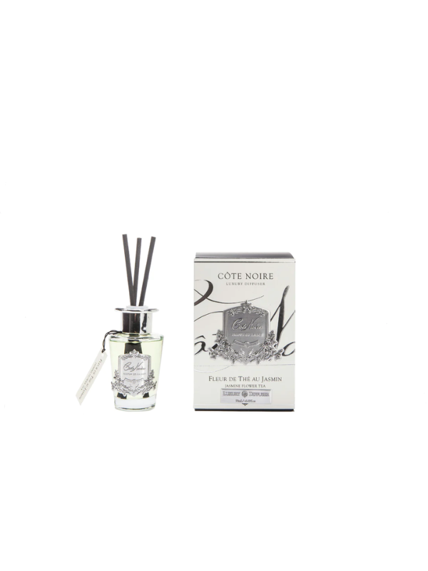 Cote Noire Jasmine Flower Tea Diffuser 90ml Taylor Francis and Co